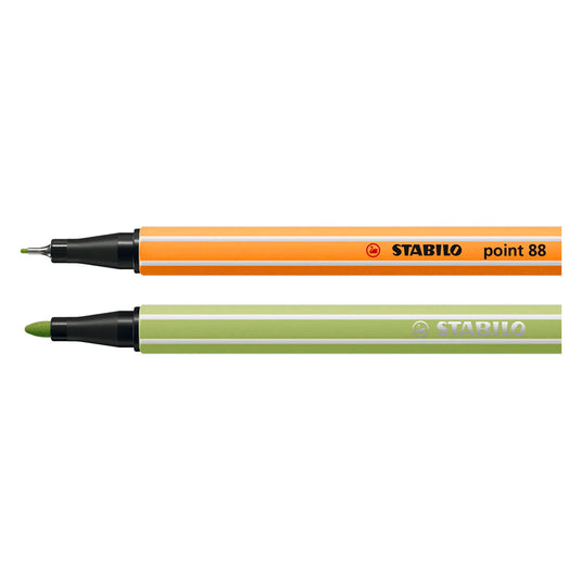 Stabilo point 88 pen 68 - creative arty mixed in luxe box - met 34 stuks point 88 fineliners en 34 stuks pen 68 viltstiften