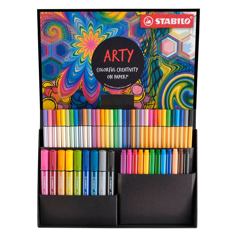 Load image into Gallery viewer, Stabilo arty assortiment kleurstiften - 55dlg.

