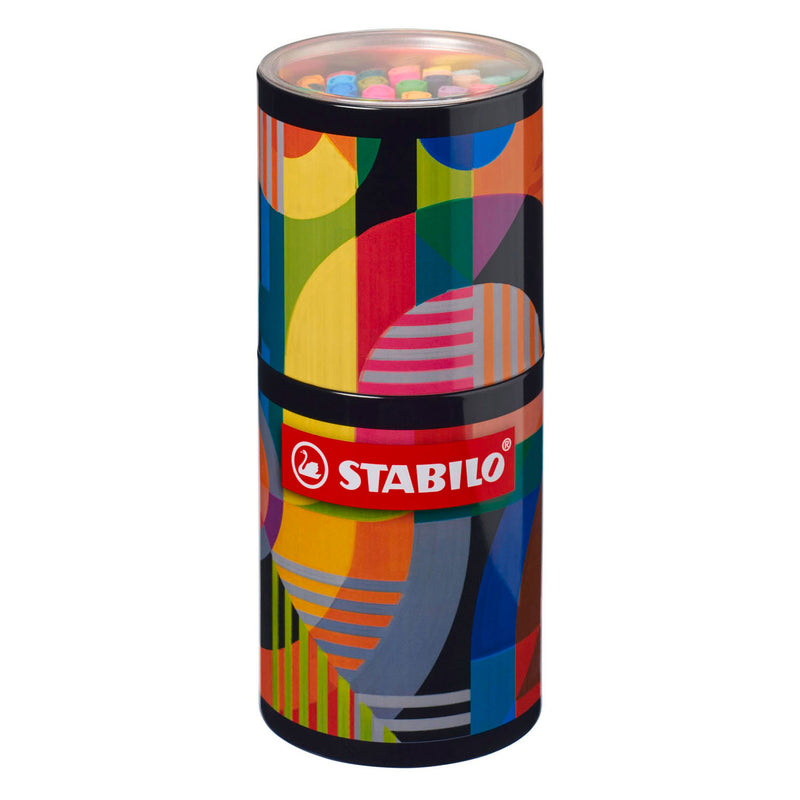Afbeelding laden in galerijviewer, Stabilo point 88 arty fineliners in metalen rond etui - 45dlg.
