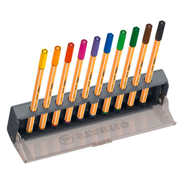 Stabilo point 88 click set fineliners - 10dlg.