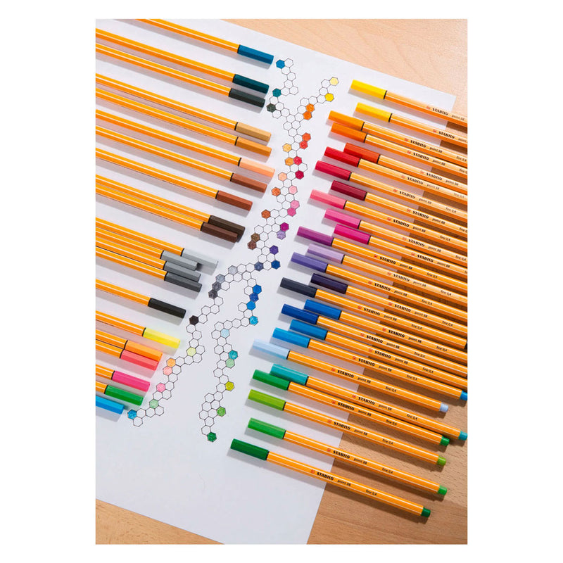 Cargue la imagen en el visor de la galería, Stabilo point 88 fineliners in etui - 40dlg.
