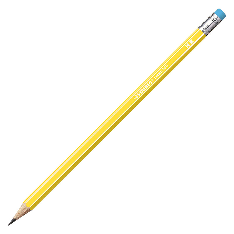 Afbeelding laden in galerijviewer, Stabilo pencil 160 hb grafietpotloden met gumtip - 6dlg.
