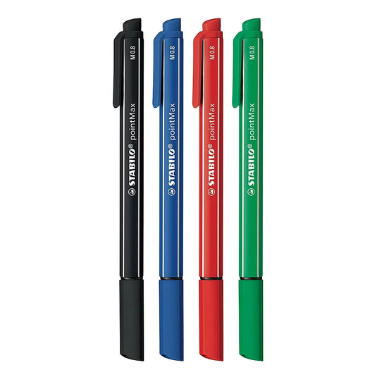 Stabilo pointmax fineliners - 4dlg.