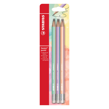 Stabilo swano pastel potloden hb blister a 6 stuks