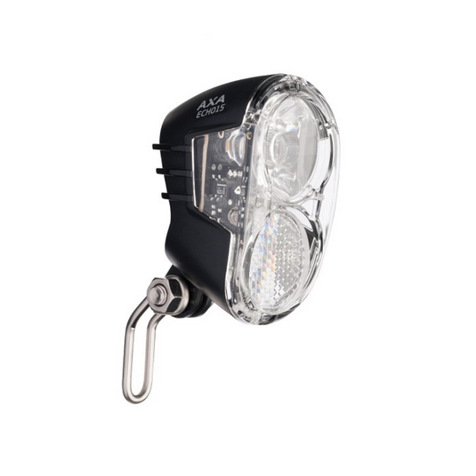 Koplamp Echo 15 Switch Aan Uit LED Dynamo Zwart