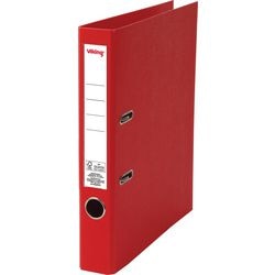 Ordner viking a4 rugbreedte 5cm rood