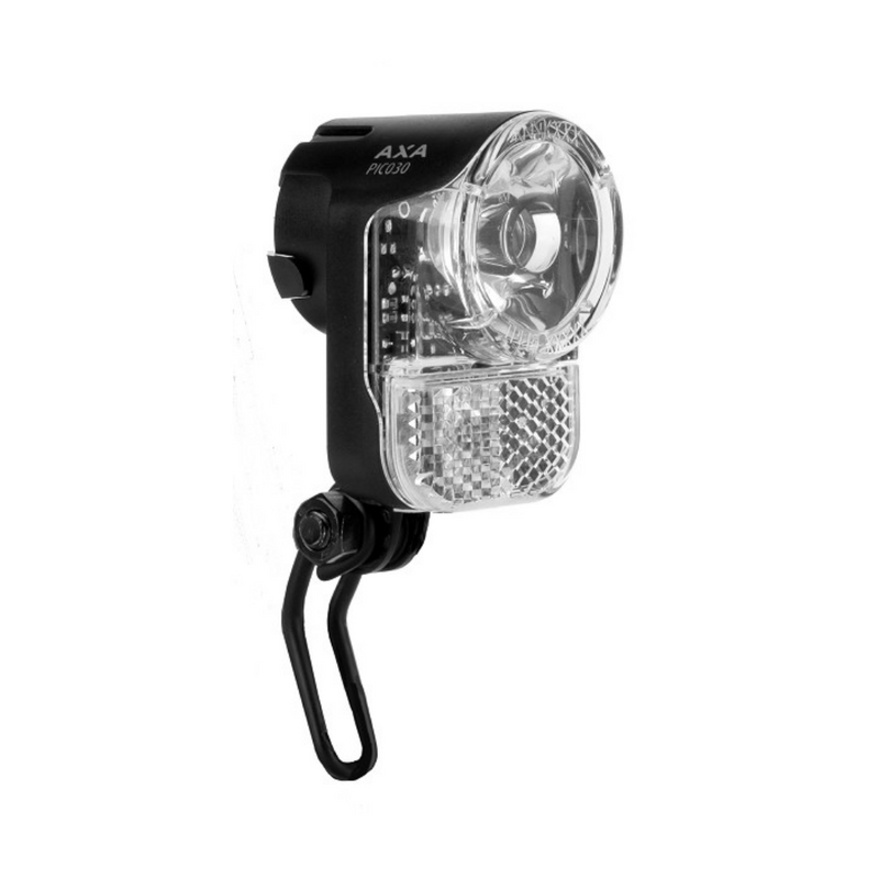 ギャラリービューアに画像をロードする, Koplamp Pico 30 Switch Aan Uit LED Dynamo Zwart
