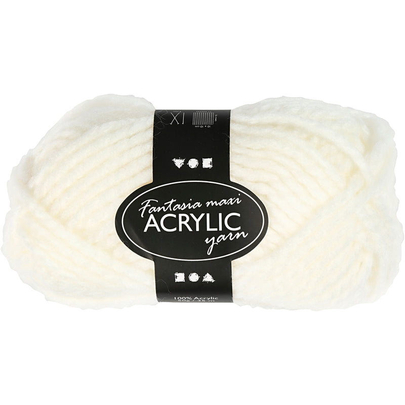 Load image into Gallery viewer, Https: www.cchobby.nl fantasia-acrylgaren-l-35-m-maxi-off-white-50-gr-1-bol
