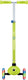 Globber 3-wiel step - primo plus lights lime green - groen - lichtgevende wielen - in hoogte verstelbaar - vanaf 3 tot 9 jaar