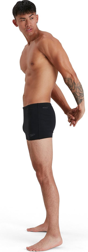 Speedo endurance+ aquashort heren - zwembroek heren - chloorbestendige zwemshort heren - zwemboxer heren met trekkoord - zwart - xs