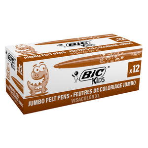 Bic kids visacolor xl rood-bruin