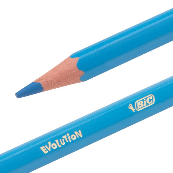 Afbeelding laden in galerijviewer, Bic kids evolution ecolutions kleurpotloden - diverse kleuren, verpakking van 12

