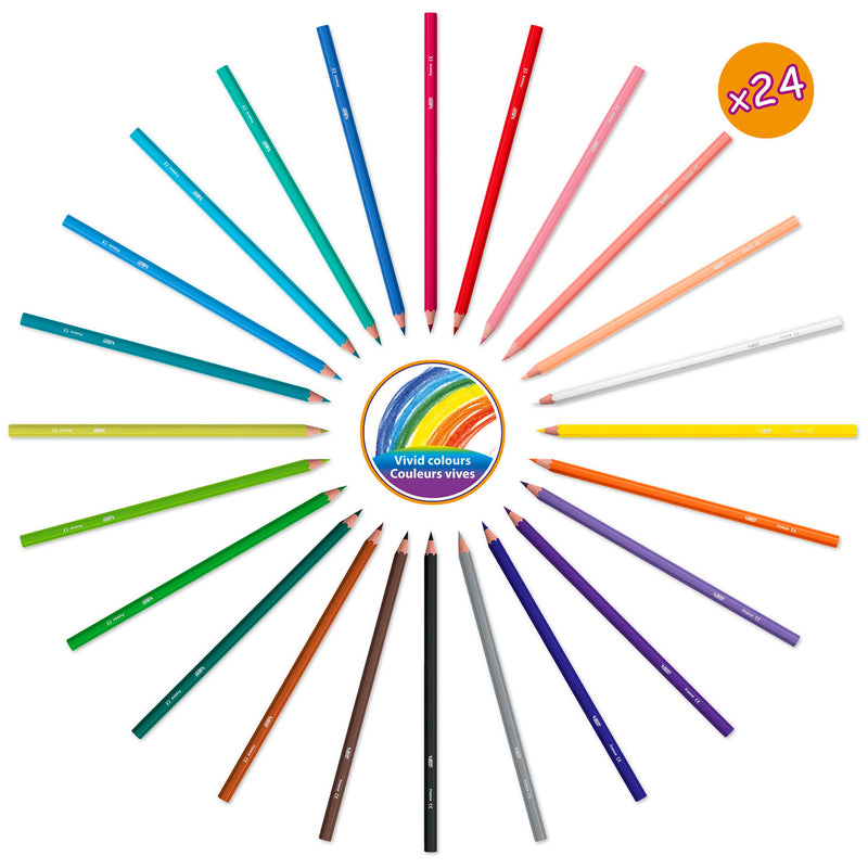 Load image into Gallery viewer, Bic kids tropicolors, 18st.
