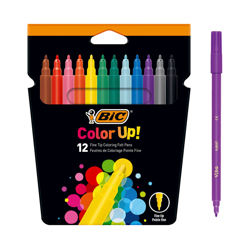 Load image into Gallery viewer, Bic kids color up! kleurstiften, 12st.
