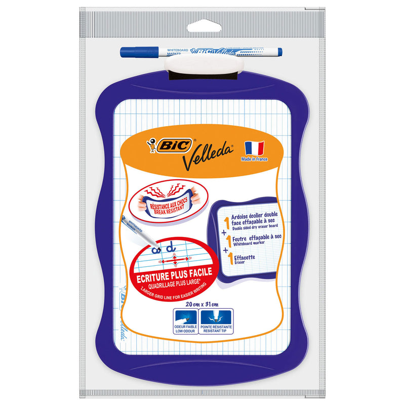Load image into Gallery viewer, Bic velleda whiteboard met wisser en marker

