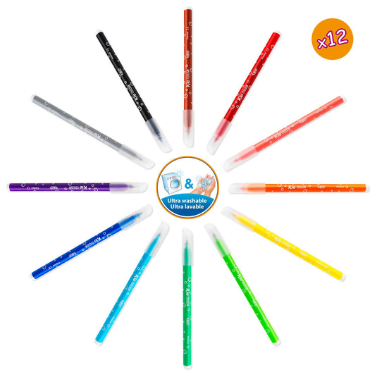 Bic kids kleurkoffer met stickers