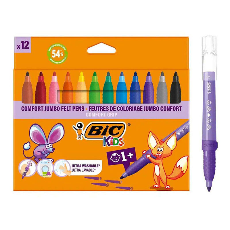 Load image into Gallery viewer, Bic kids viltstiften, 12st
