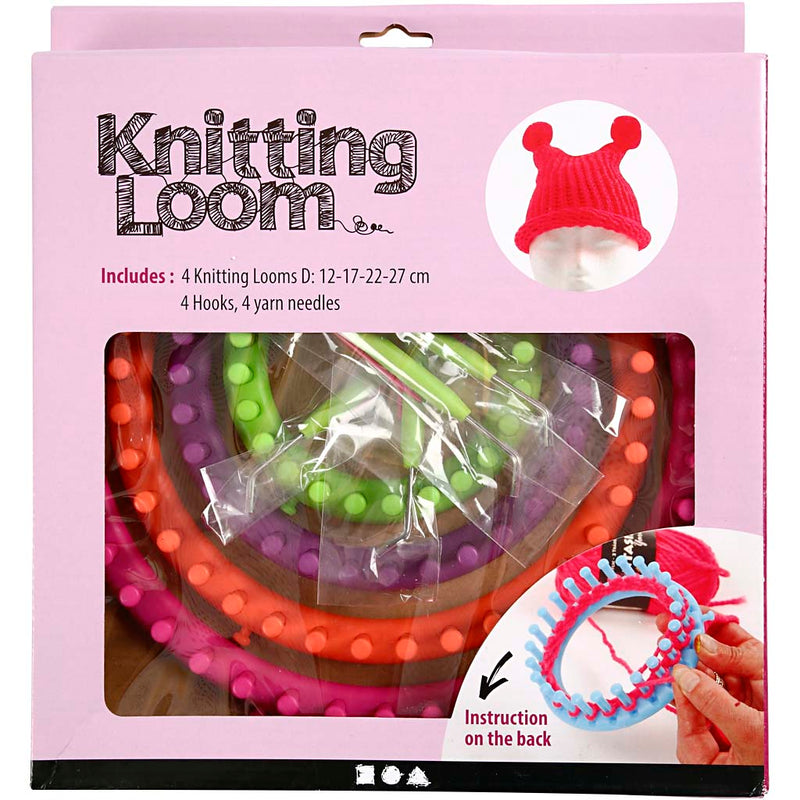 Load image into Gallery viewer, Https: www.cchobby.nl knitting-loom-d-12-17-22-27-cm-1-set
