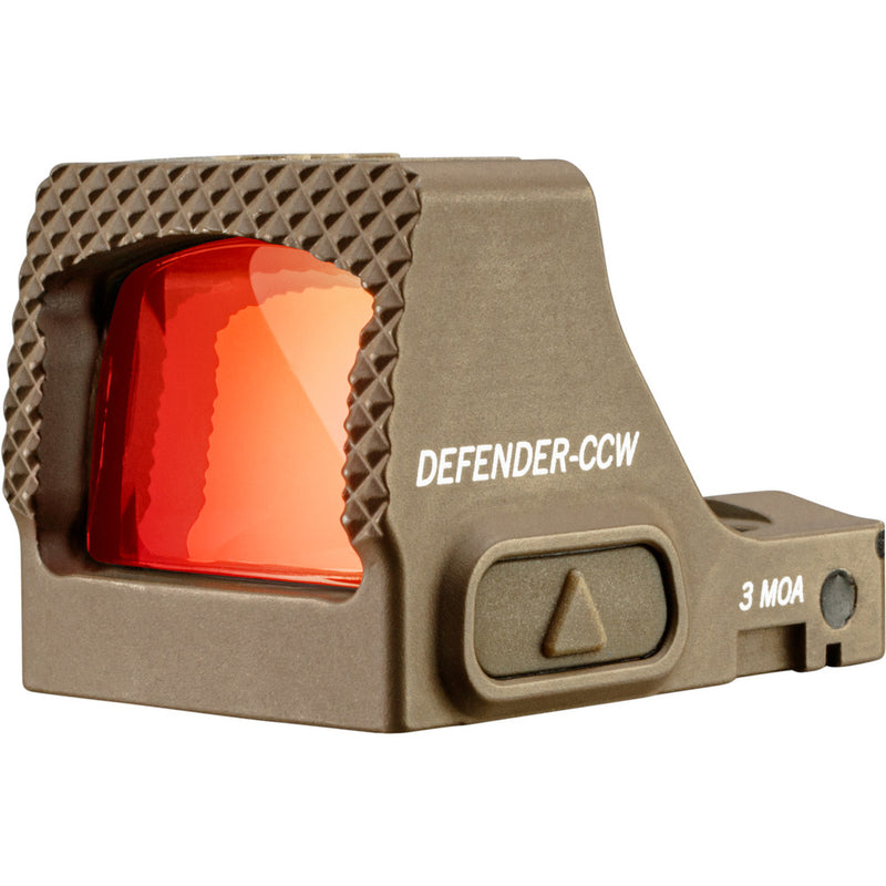 Load image into Gallery viewer, Vortex micro red dot defender-ccw 3 moa tan

