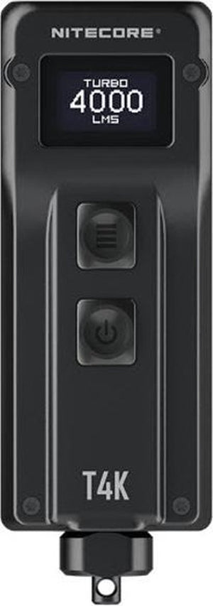 Nitecore t4k zaklamp werkt op een accu led 4000 lm 77 g
