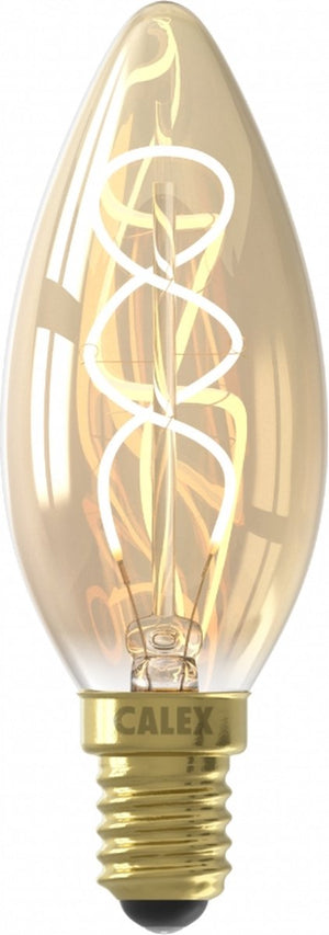Calex lichtbron b kaars - glas - goud - 0 x 0 x 0 cm (bxhxd)