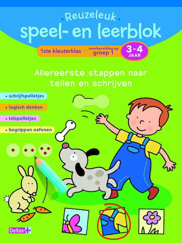 Deltas reuzeleuk speel- en leerblok allereerste stappen naar telle