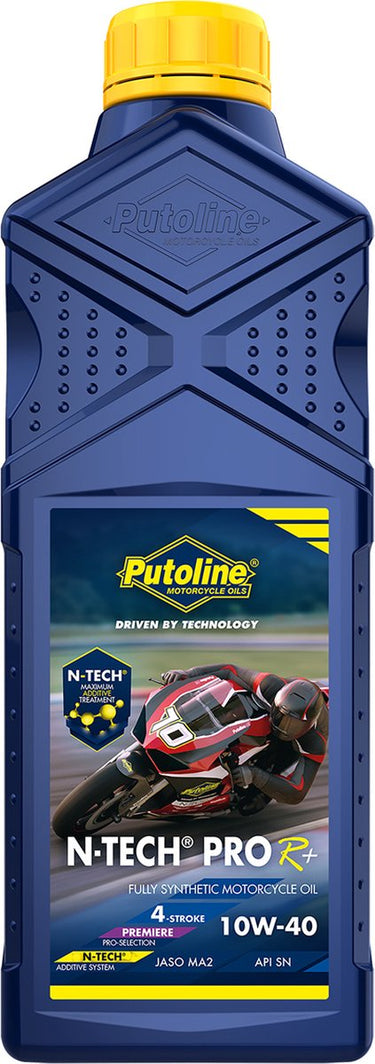 Putoline motorolie n-tech pro r+ 10w-40 1 liter | 4-takt motorfiets olie