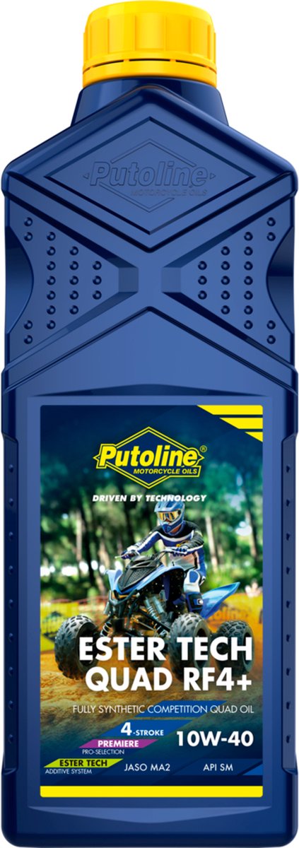 Putoline ester tech quad rf4+ 10w40 olie 4t 1 liter