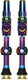 Muc--off muc-off tubeless ventiel big bore lite large iridescent franse presta ventiel 45mm