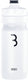 Bbb cycling autotank bidon racefiets- inhoud 550 ml - drinkbus fiets met autoclose ventiel - wit - bwb-11