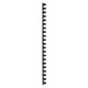 Gbc bindruggen plastic a4 12mm zwart 95vel