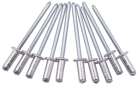 Dresselhaus blindniete blind rivets 4.0 x 10.0mm aluminum steel, flat head