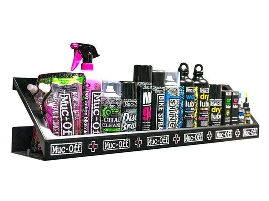 Muc-off display werkplaats rek voor flessen