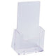 Documenthouder helit transparant 2 stuks plastic