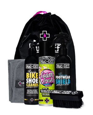Muc-off fietsonderhoud premium shoe care kit