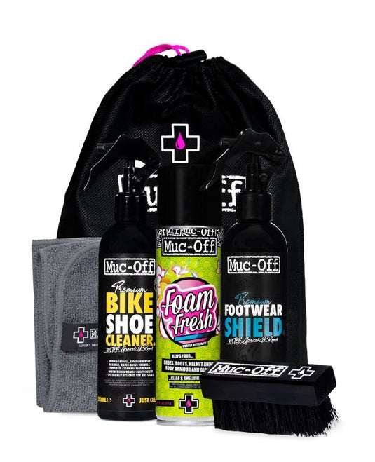 Muc-off fietsonderhoud premium shoe care kit - 424774