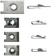 Dresselhaus plaatmoer 4605 speed nuts d=3.9 closed. dresselh. 16.5x11.0mm