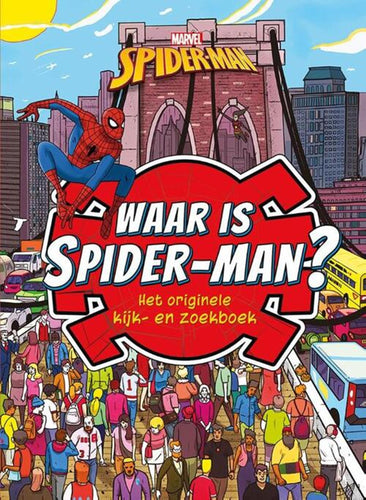 Deltas waar is spider-man? kijk- en zoekboek