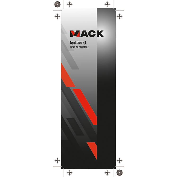 Laden Sie das Bild in Galerie -Viewer, Mack 1004620 - tegelvijl halfrond 270mm | 3 stuks
