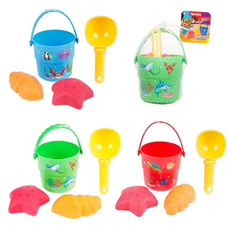Load image into Gallery viewer, Toi-toys toi toys mini strandset 4-delig
