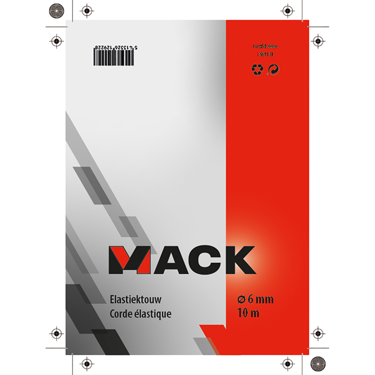 Afbeelding laden in galerijviewer, Mack 1014961 - elastiektouw streng 6mm 10m | 5 stuks
