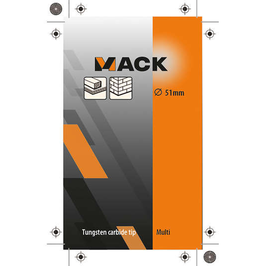 Mack 1018346 - gatzaag multi tct 51mm | 1 stuks