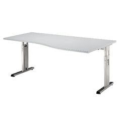 Bach bureau hammerer os18 5 grijs 1800 mm x 1000 mm x 850 mm