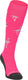 Brabo bc8460a socks flamingo neon pink unisex sportsokken - neon pink
