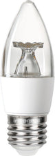 Integral led - kaarslamp - e27 - 4,9 watt - 2700k - 470 lumen - clear cover - niet dimbaar