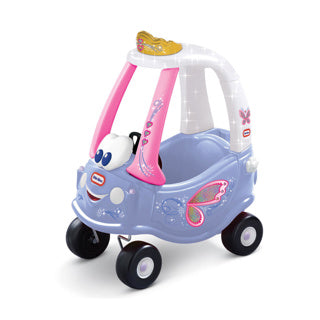 Little tikes cozy coupe fairy loopauto 75x42x86 cm roze paars