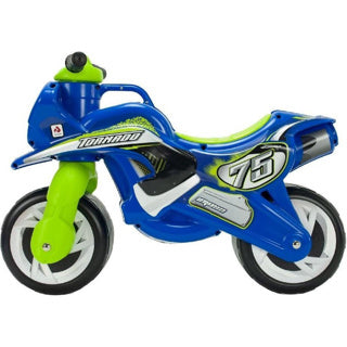 Load image into Gallery viewer, Abi injusa loopfiguur bike tornado blauw groen
