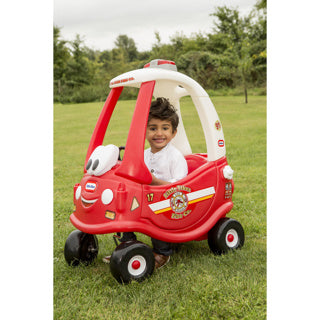 Little tikes ride and rescue cozy coupe brandweer loopauto