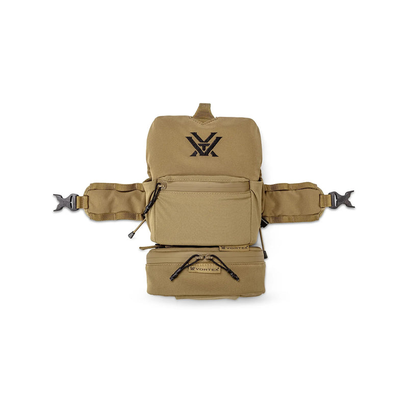 Load image into Gallery viewer, Vortex glasspak pro large zipper pouch-tan
