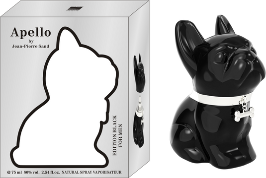 Jean-pierre sand tester eau de parfum apello zwart for men 75 ml tester